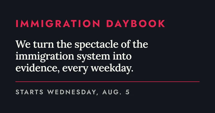 Announcing Immigration Daybook